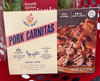 Pork Carnitas, Pork