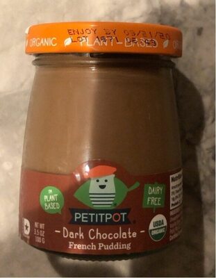 Dark Chocolate French Pudding, Dark Chocolate