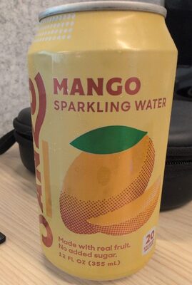 Mango Sparkling Water, Mango