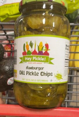 Hamburger Dill Pickle Chips, Hamburger