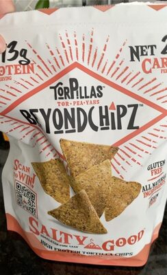 Himalayan Pink Salt Low-Carb Tortilla Chips, Himalayan Pink Salt