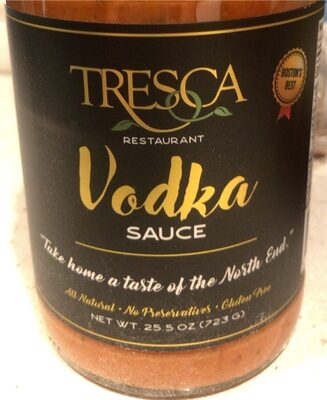Vodka Sauce, Vodka