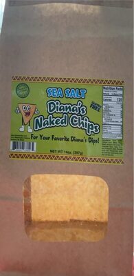 Sea Salt Diana's Naked Chips, Sea Salt