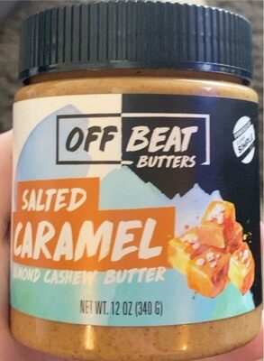 Salted Caramel Almond Cashew Butter, Salted Caramel