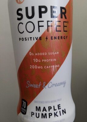 Pumpkin Pie Latte Flavored Enhanced Coffee, Pumpkin Pie Latte