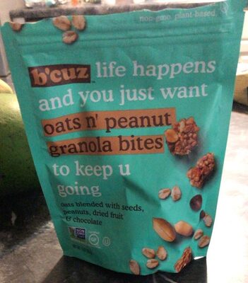 Oats N' Peanut Granola Bites, Oats N' Peanut