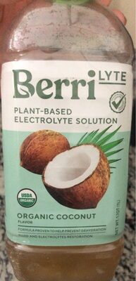 Coconut Plant-Based Electrolyte Solution, Coconut