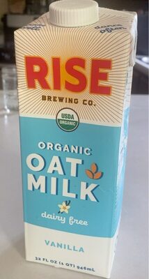 Vanilla Organic Oat Milk, Vanilla