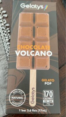 Chocolate Volcano Gelato Pop, Chocolate Volcano