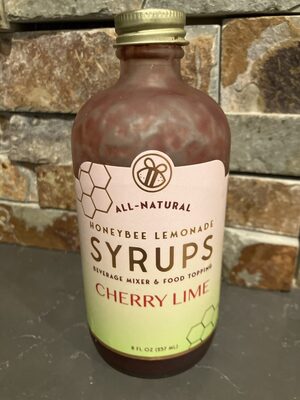 Triple Cherry Lime Lemonade Syrups, Triple Cherry Lime