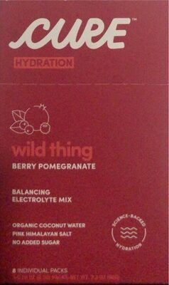 Berry Pomegranate Flavored Hydrating Electrolyte Mix, Berry Pomegranate