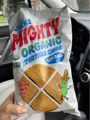 Sea Salt Organic Tortilla Chips, Sea Salt