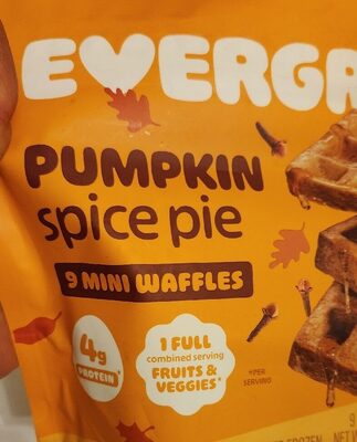 Pumpkin & Pecan Mini Waffles, Pumpkin & Pecan