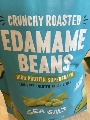 Sea Salt Crunchy Roasted Edamame Beans, Sea Salt Crunchy Roasted
