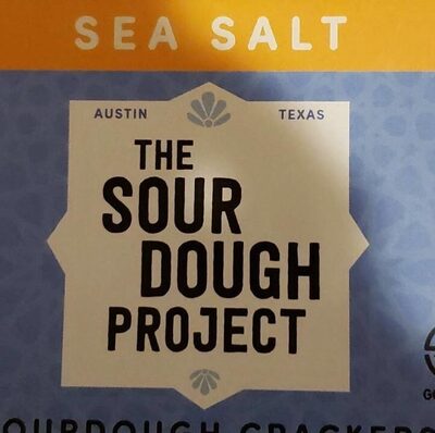 Sea Salt Sourdough Crackers, Sea Salt
