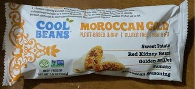 Moroccan Gold Plant-Based Wrap, Moroccan Gold