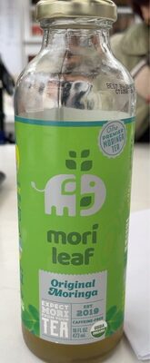 Original Moringa Caffeine-Free Lightly Sweetened Tea, Original Moringa