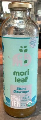Mint Moringa Lightly Sweetened Tea, Mint Moringa