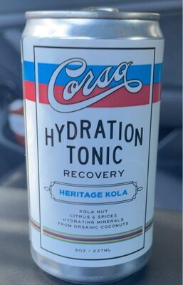 Heritage Kola Sparkling Hydration Tonic, Heritage Kola