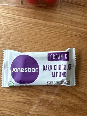 Dark Chocolate Almond Organic Bar, Dark Chocolate Almond