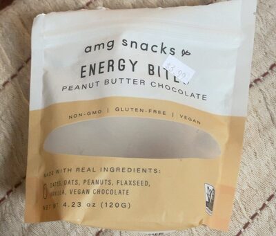 Peanut Butter Chocolate Energy Bites, Peanut Butter; Chocolate
