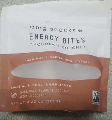 Chocolate Coconut Energy Bites, Chocolate; Coconut
