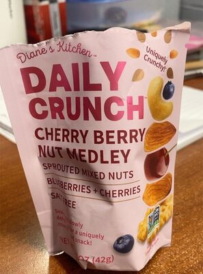Cherry Berry Nut Medley Blueberries + Cherries Sprouted Mixed Nuts, Cherry Berry Nut Medley