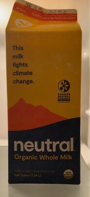 Organic Whole Milk