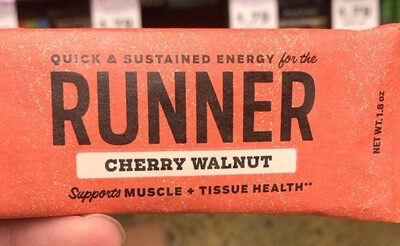 Cherry Walnut Runner Energy Bar, Cherry Walnut