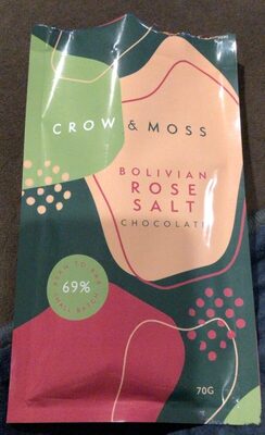 Bolivian Rose Salt Chocolate Bar, Bolivian Rose Salt