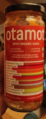 Spicy Organic Sauce, Spicy