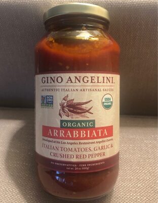 Arrabbiata Organic Sauce, Arrabbiata