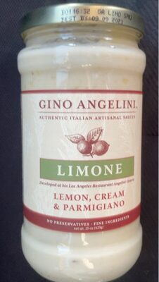 Limone Lemon, Cream & Parmigiano Sauce, Limone
