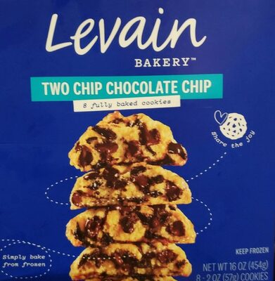 Two Chip Chocolate Chip Cookies, Two Chocolate Chip