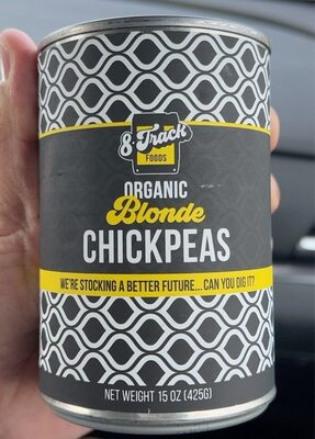 Organic Blonde Chickpeas
