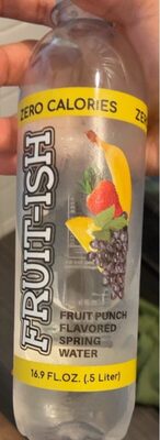 Fruit Punch Naturally Flavored Spring Water, Fruit Punch