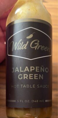 Jalapeno Green Hot Table Sauce, Jalapeno Green