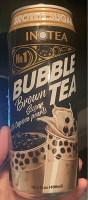 Brown Sugar With Tapioca Pearls Bubble Tea, Brown Sugar