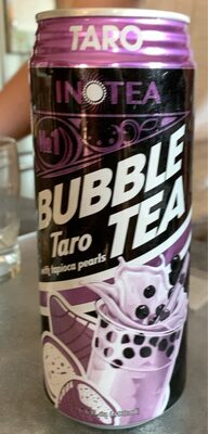 Taro Bubble Tea With Tapioca Pearls, Taro