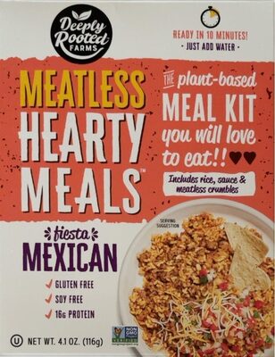 Fiesta Mexican Meatless Heartly Meal Kit, Fiesta Mexican