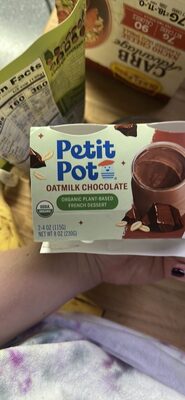 Oatmilk Chocolate Organic Plant Based Dessert, Oatmilk Chocolate