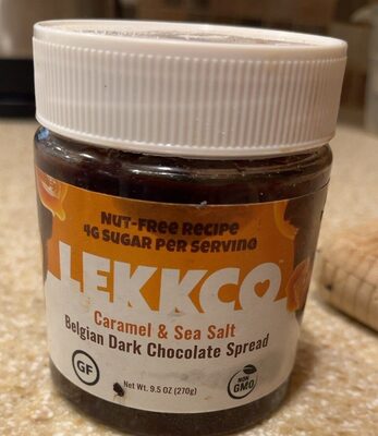 Caramel & Sea Salt Belgian Dark Chocolate Spread, Caramel & Sea Salt