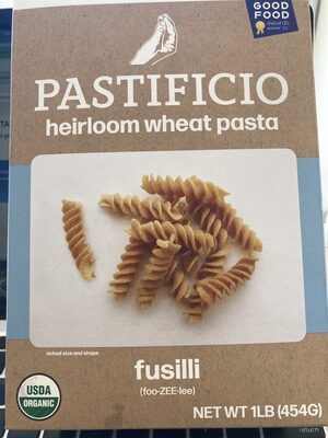 Heirloom Wheat Pasta, Fusilli