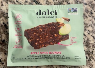 Apple Spice Blondie, Apple