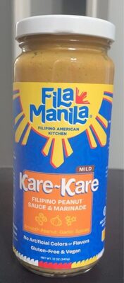 Mild Kare~Kare Filipino Peanut Sauce & Marinade, Mild Kare~Kare