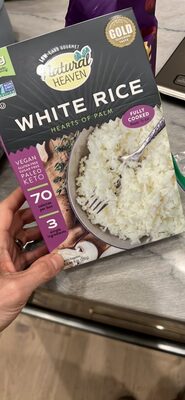 Hearts Of Palm Fully Cooked White Rice, Hearts Of Palm