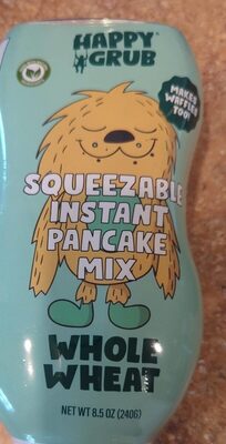 Whole Wheat Squeezable Instant Pancake Mix, Whole Wheat