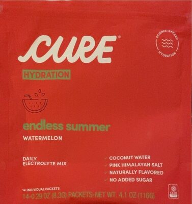 Watermelon Hydration Balancing Electrolyte Mix, Watermelon