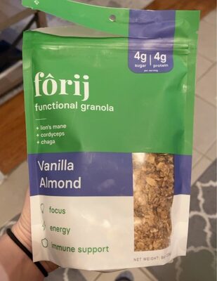 Vanilla Almond Functional Granola, Vanilla Almond