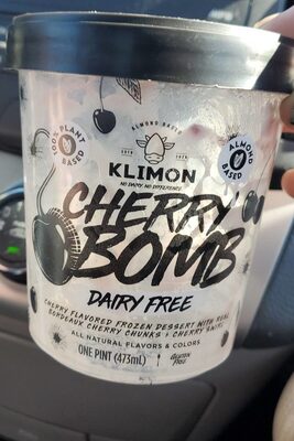 Cherry Bomb Flavored Dairy Free Frozen Dessert, Cherry Bomb